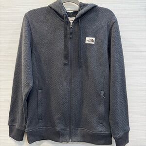 The North Face Curran Trail Full-Zip Hoodie Jacket Dark Gray Men’s Medium